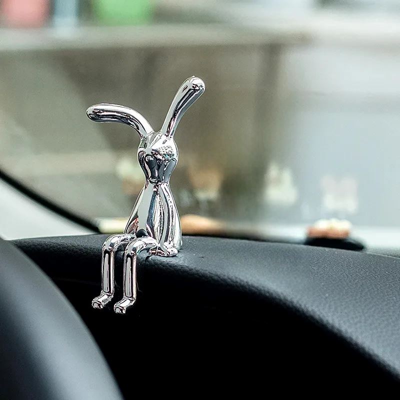 Decoration Voiture - CarToonCharm™ - Argent S